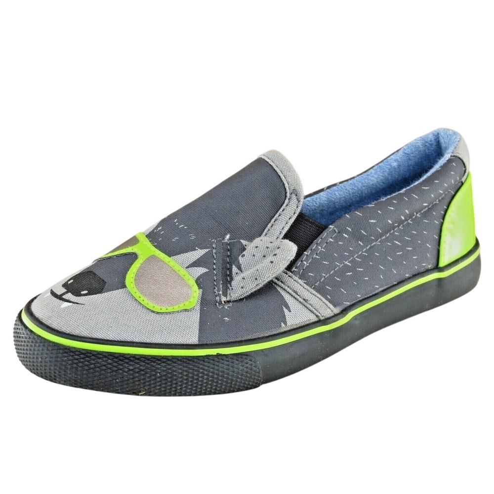 Cat & Jack Toddler Boys 12 Medium Gray‎ Fashion Sneakers Fabric 17730